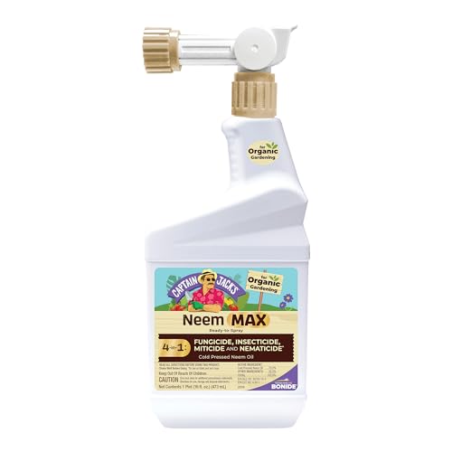 Bonide Captain Jack's Neem Max, 16 oz Ready-to-Spray Neem Oil