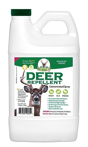Concentrated Deer Repellent - Bobbex | Deer, Elk, and Moose Deterrent Concentrate (64 oz.) UB-U9NT-KE8U