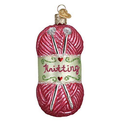 Old World Christmas Knitting Yarn Tree Ornament