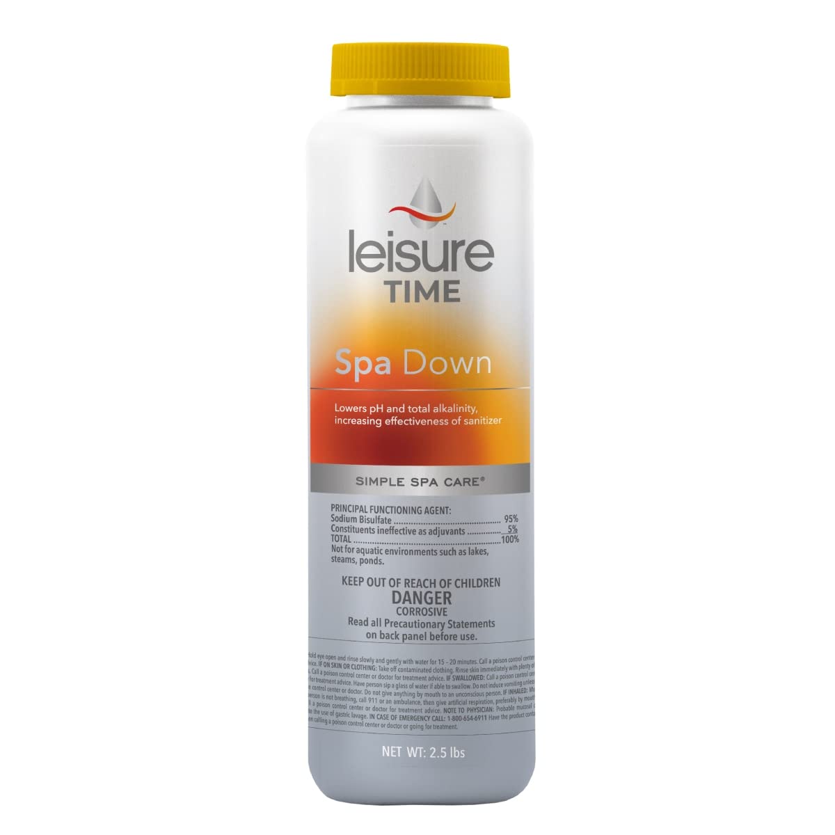 Leisure Time 22338A, Spa Down, 2.5 lbs