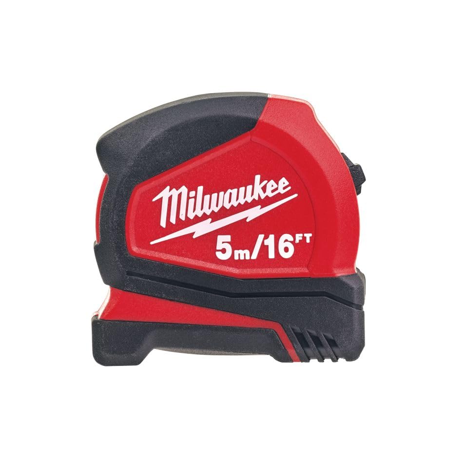 Milwaukee 4932459595 Pro Compact Tape Measure C5-16/25, 5m/16ft