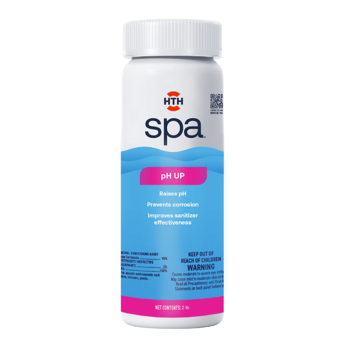 HTH Spa 86133R, pH Up, 2 lbs