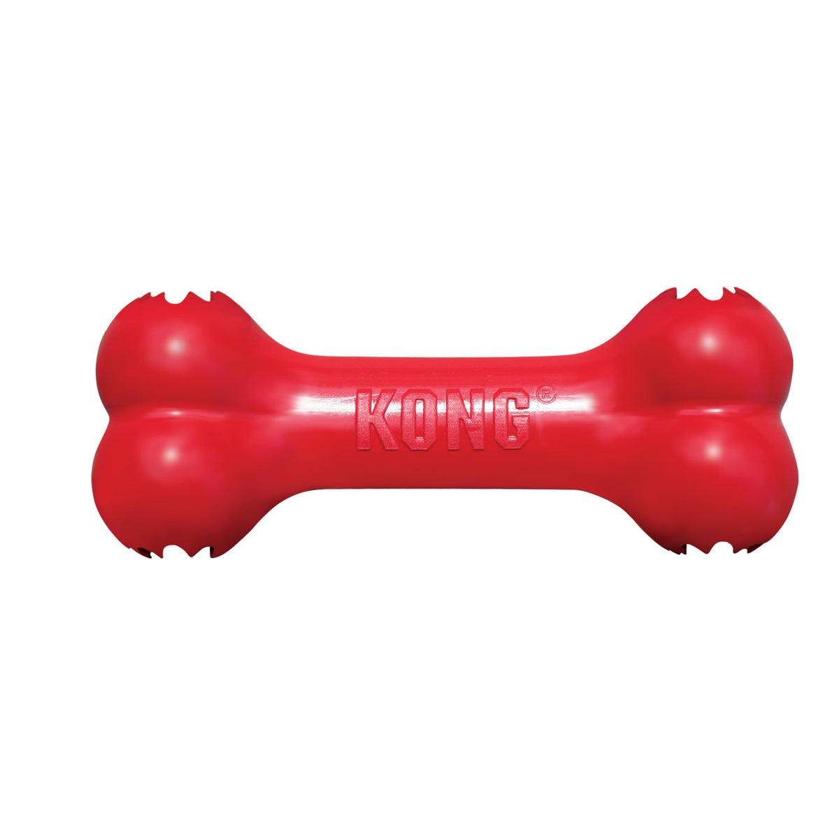 KONG Goodie Bone, Natural Rubber Treat-Dispensing Toy, for Medium Dogs