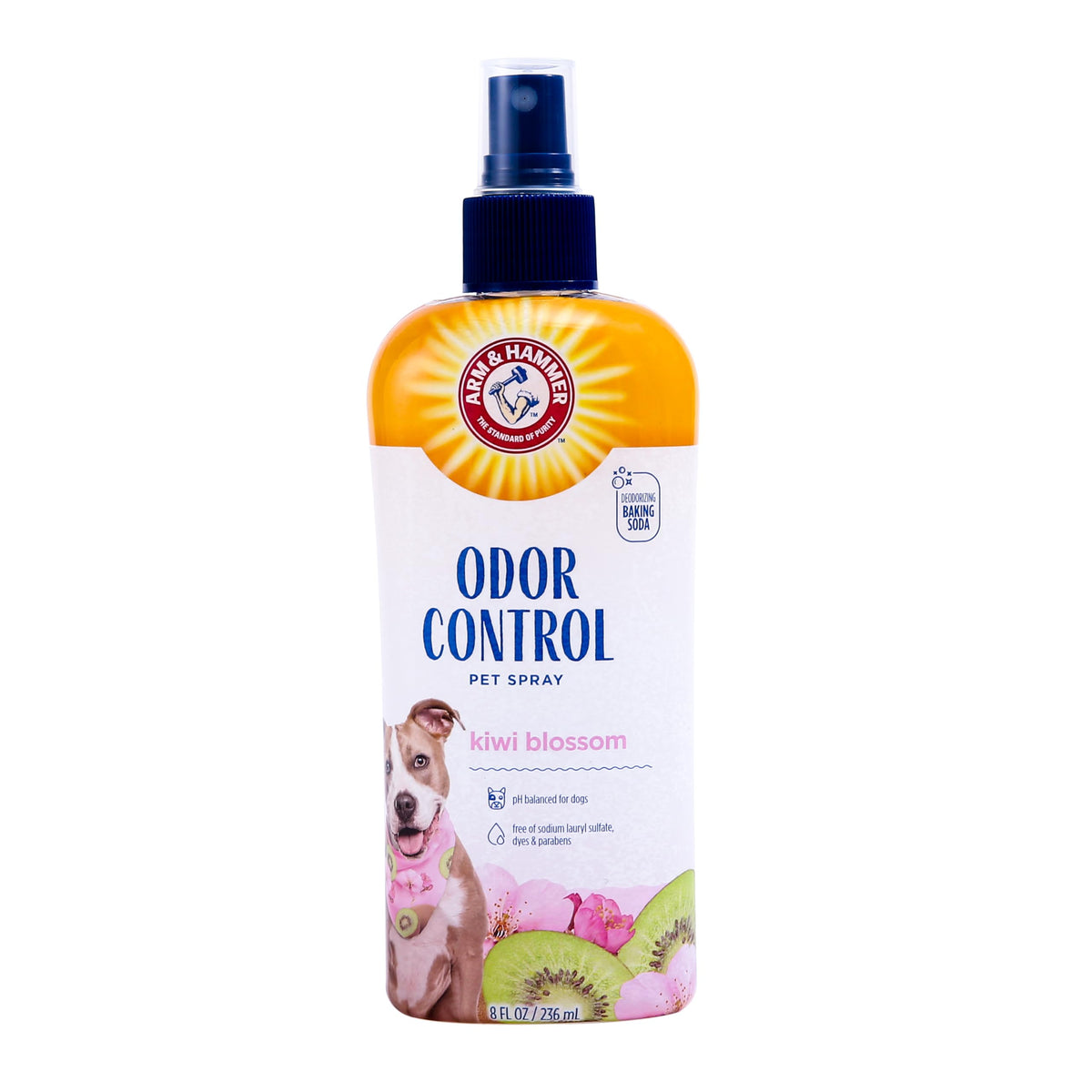 Arm & Hammer Super Deodorizing Dog Spray, Kiwi Blossom, 8 Fl Oz