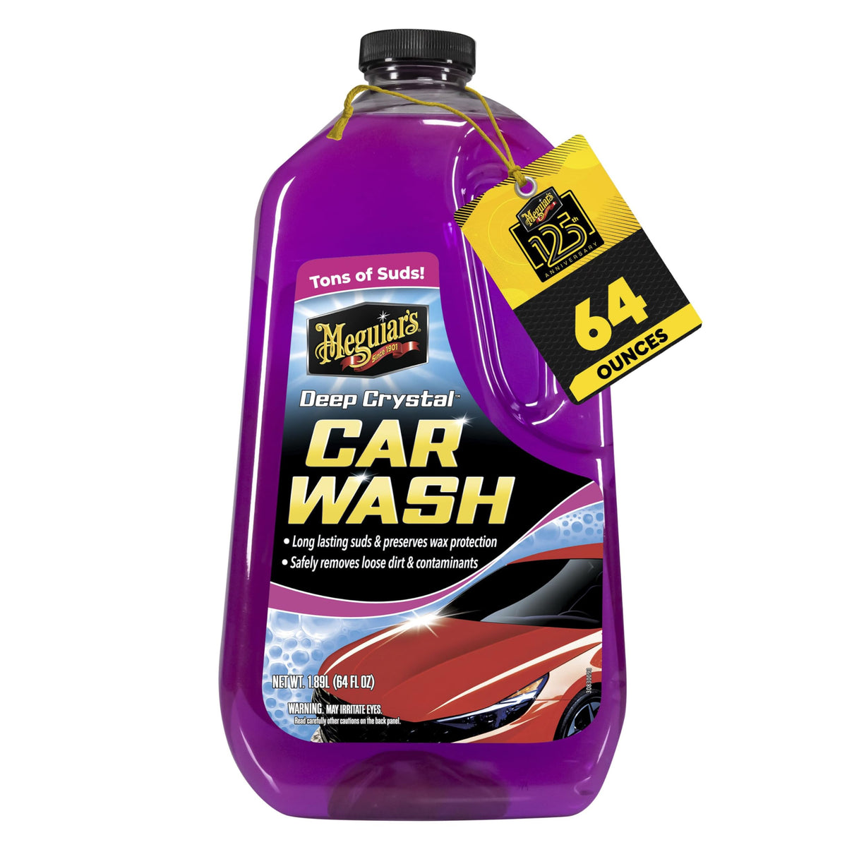 Meguiar's Deep Crystal Car Wash, 64 oz